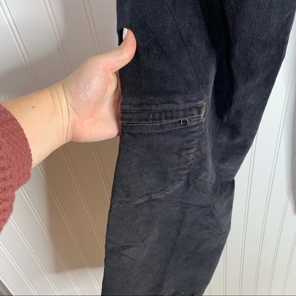 Athleta Textured Flare Pants Size 8 Tall goth cargo y2k grunge vintage gothic - Picture 8 of 10